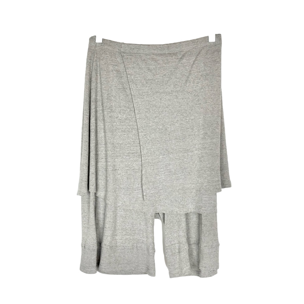 Melow grey wide skirted pants